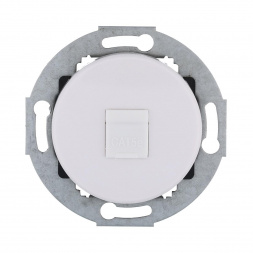 Розетка LK Studio компьютерная RJ-45 кат. 6 с накладкой (белый) Vintage 886304-1