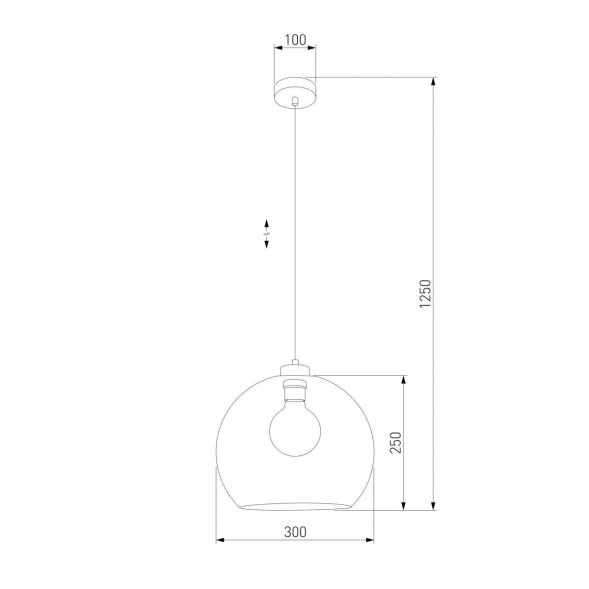 Подвесной светильник TK Lighting 2076 Cubus
