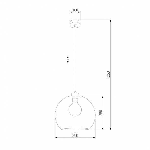 Подвесной светильник TK Lighting 2076 Cubus
