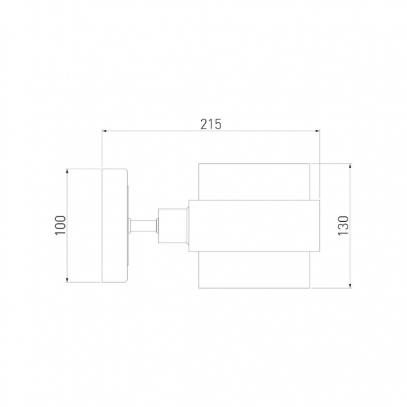 Бра Eurosvet Arcada 70127/1 хром