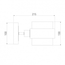 Бра Eurosvet Arcada 70127/1 хром