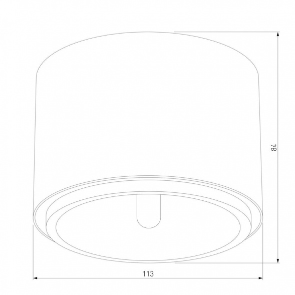 Потолочный светильник TK Lighting 3366 Moris Black