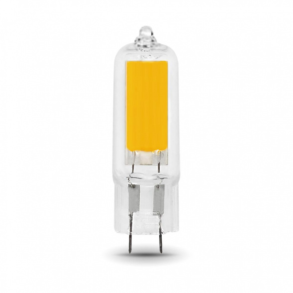 Лампа светодиодная Gauss G4 4.5W 3000K прозрачная 107807104
