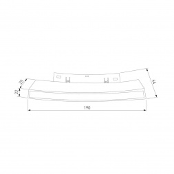 Трековый светодиодный светильник Elektrostandard Slim Magnetic Planar 85181/01 a066509