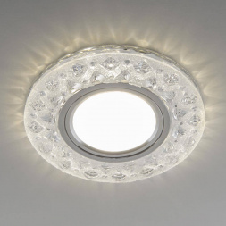 Встраиваемый светильник Elektrostandard 2222 MR16 CL прозрачный a043145