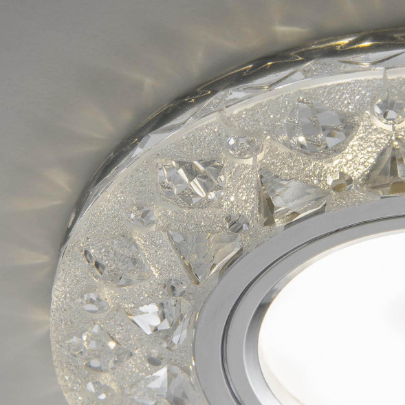 Встраиваемый светильник Elektrostandard 2222 MR16 CL прозрачный a043145