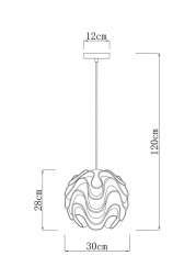 Подвесной светильник Moderli Flake V11011-P