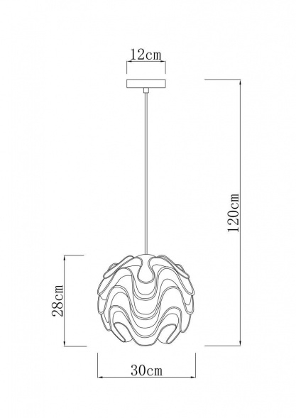 Подвесной светильник Moderli Flake V11011-P