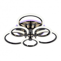 Потолочная светодиодная люстра Profit Light 8076/3+3 PBK