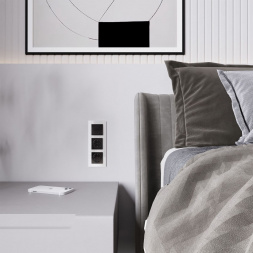 Клавиша для выключателя перекрестного Werkel черный акрил W1119048 4690389197772