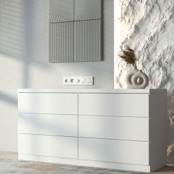 Рамка Werkel Slab на 5 постов белый софт W0052961 4690389207921