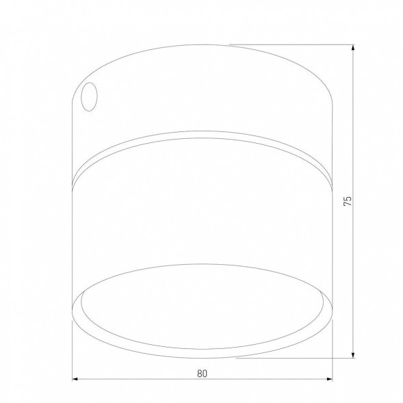Потолочный светильник TK Lighting 3390 Space White