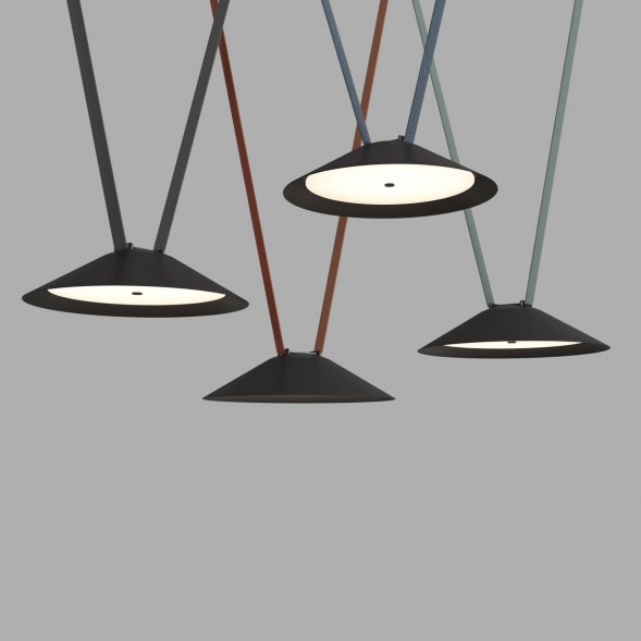 Трековый светильник Denkirs Belty Flow DK5664-BK