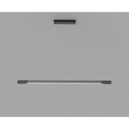 Подвесной светодиодный светильник Italline IT013-6020 black/silver 3000K