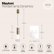 Подвесной светильник Maytoni Dynamics MOD326PL-01MG