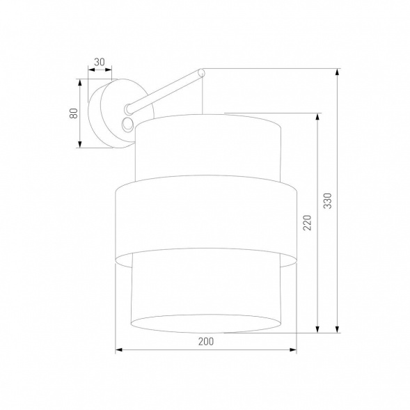 Бра TK Lighting 5400 Calisto