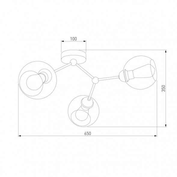 Потолочная люстра TK Lighting 4372 Fairy