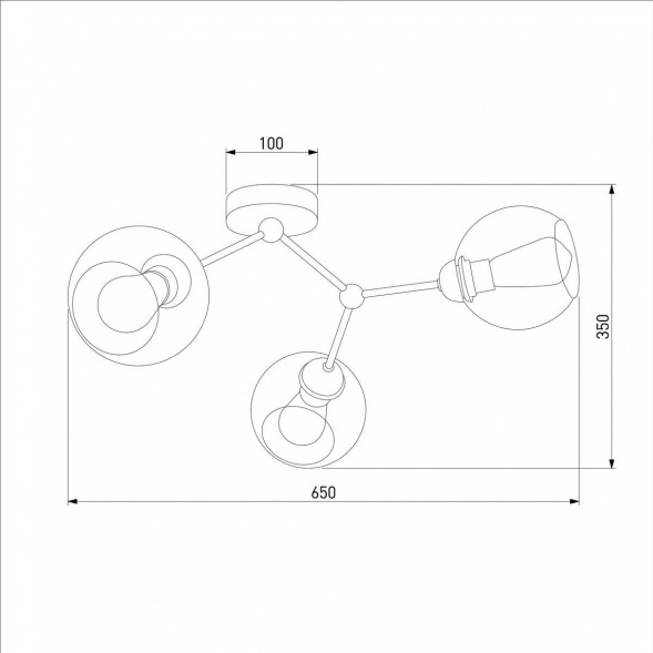 Потолочная люстра TK Lighting 4372 Fairy