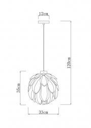 Подвесной светильник Moderli Flake V11014-P