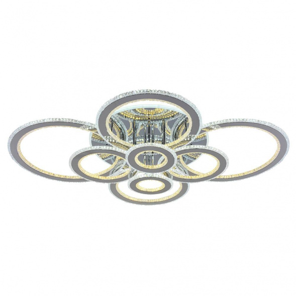 Потолочная светодиодная люстра Profit Light 8040/8 CHR