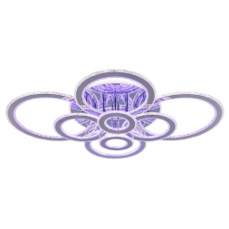 Потолочная светодиодная люстра Profit Light 8040/8 CHR