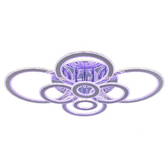Потолочная светодиодная люстра Profit Light 8040/8 CHR