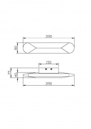 Настенный светодиодный светильник Maytoni Motion MOD276WL-L8W3K