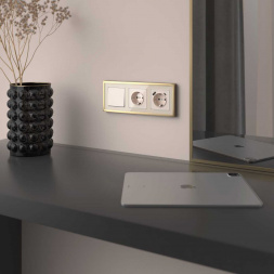 Клавиша для выключателя перекрестного Werkel айвори акрил W1119043 4690389197208