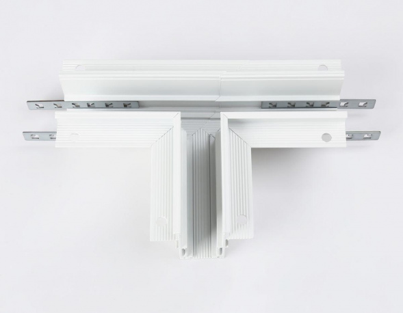 Коннектор T-образный для встраиваемого шинопровода Ambrella light Track System Magnetic GL3355