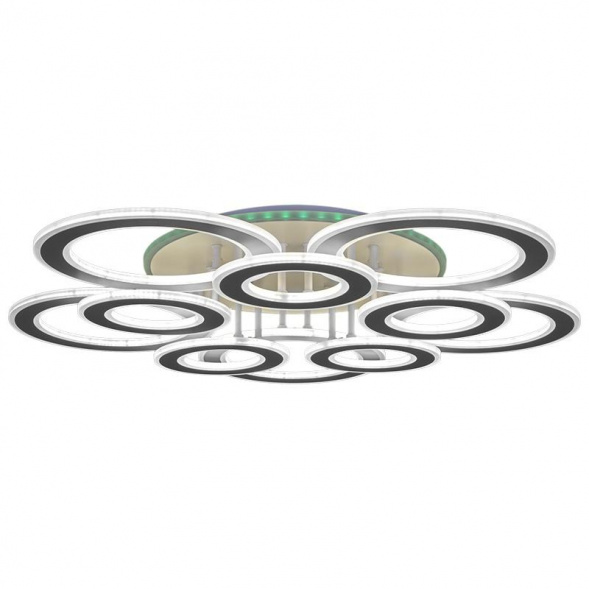 Потолочная светодиодная люстра Reluce 08881-0.3-5+5LED WH (BL+YL)