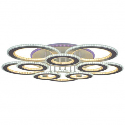 Потолочная светодиодная люстра Reluce 08881-0.3-5+5LED WH (BL+YL)