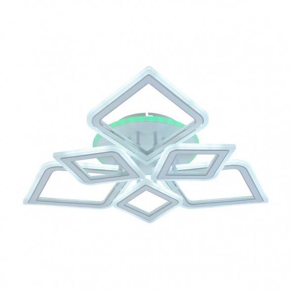 Потолочная светодиодная люстра Profit Light 8464/3+3A WHT