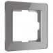 Рамка Werkel Acrylic на 1 пост графит W0012704 4690389184833