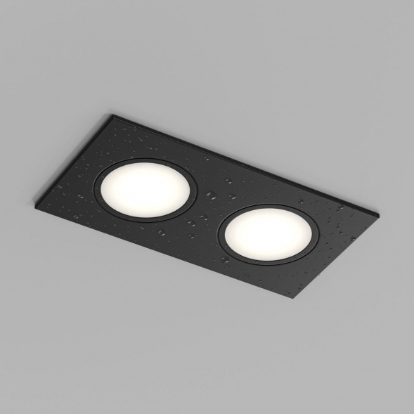 Встраиваемый светильник Denkirs Port DK3112-BK