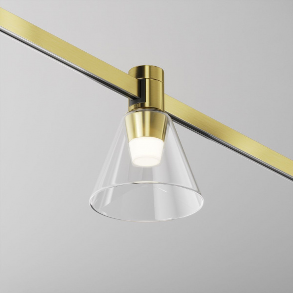 Трековый светодиодный светильник Maytoni Flarity Bianca TR147-1-3W4K-BS