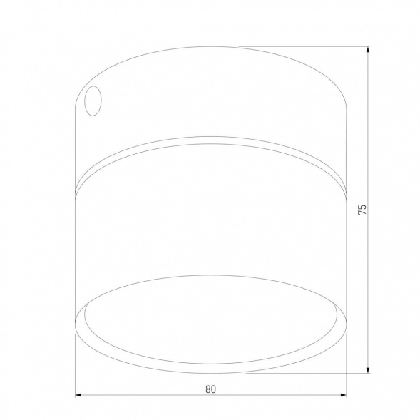 Потолочный светильник TK Lighting 3398 Space Black