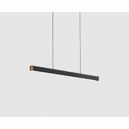 Подвесной светодиодный светильник Italline IT013-6021 black 3000K