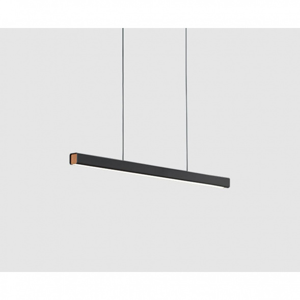 Подвесной светодиодный светильник Italline IT013-6021 black 3000K