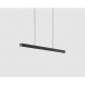 Подвесной светодиодный светильник Italline IT013-6021 black 3000K