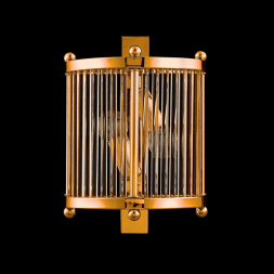 Настенный светильник Crystal Lux Tadeo AP2 Gold/Transparente