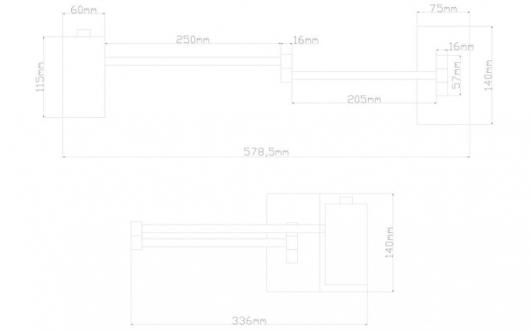 Спот Arte Lamp Posterior A2490AP-1BK