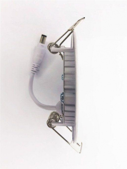 Встраиваемый светодиодный светильник Elvan VLS-102R-3W-WH-Wh