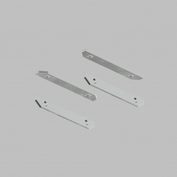 Комплект прямых соединителей для закладного профиля TR3040-AL Denkirs Smart One (4 шт.) TR3043-AL