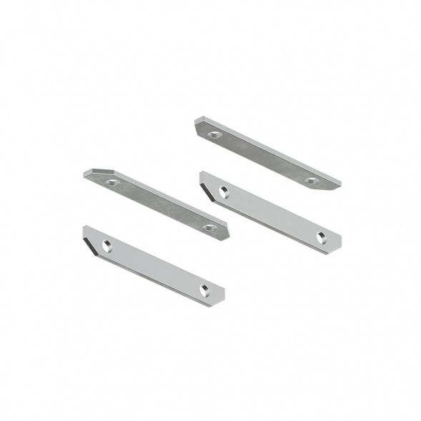 Комплект прямых соединителей для закладного профиля TR3040-AL Denkirs Smart One (4 шт.) TR3043-AL