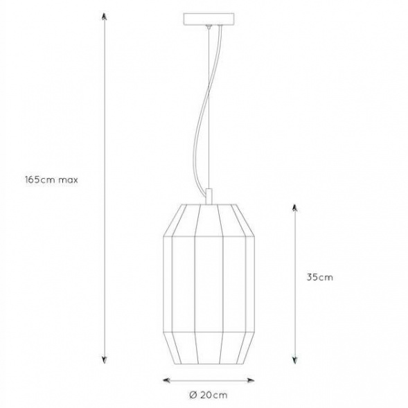 Подвесной светильник Lucide Fern 25408/01/30