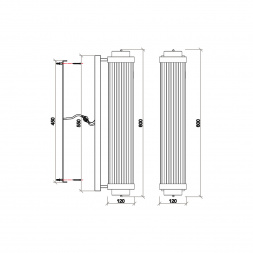 Бра Vele Luce Clarinetto VL3314W42