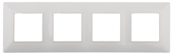 Рамка 4-постовая ЭРА Elegance 14-5004-01 Б0034399