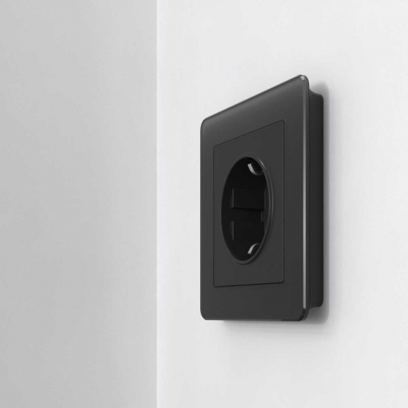 Рамка Werkel Acrylic на 1 пост черный W0012708 4690389184826