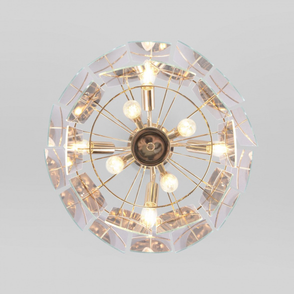 Подвесная люстра Eurosvet Claire 60170/8 золото Smart