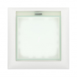 Рамка LK Studio универсальная защитная с крышкой для выключателей и розеток (белый) 869104-1